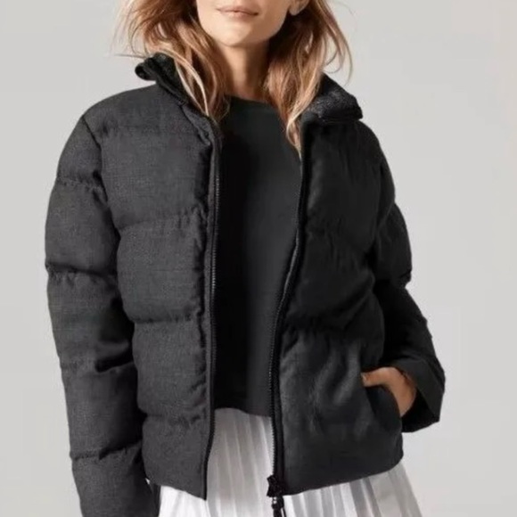 allbirds Jackets & Blazers - Allbirds Trino Merino Wool Puffer Jacket in Charcoal Grey